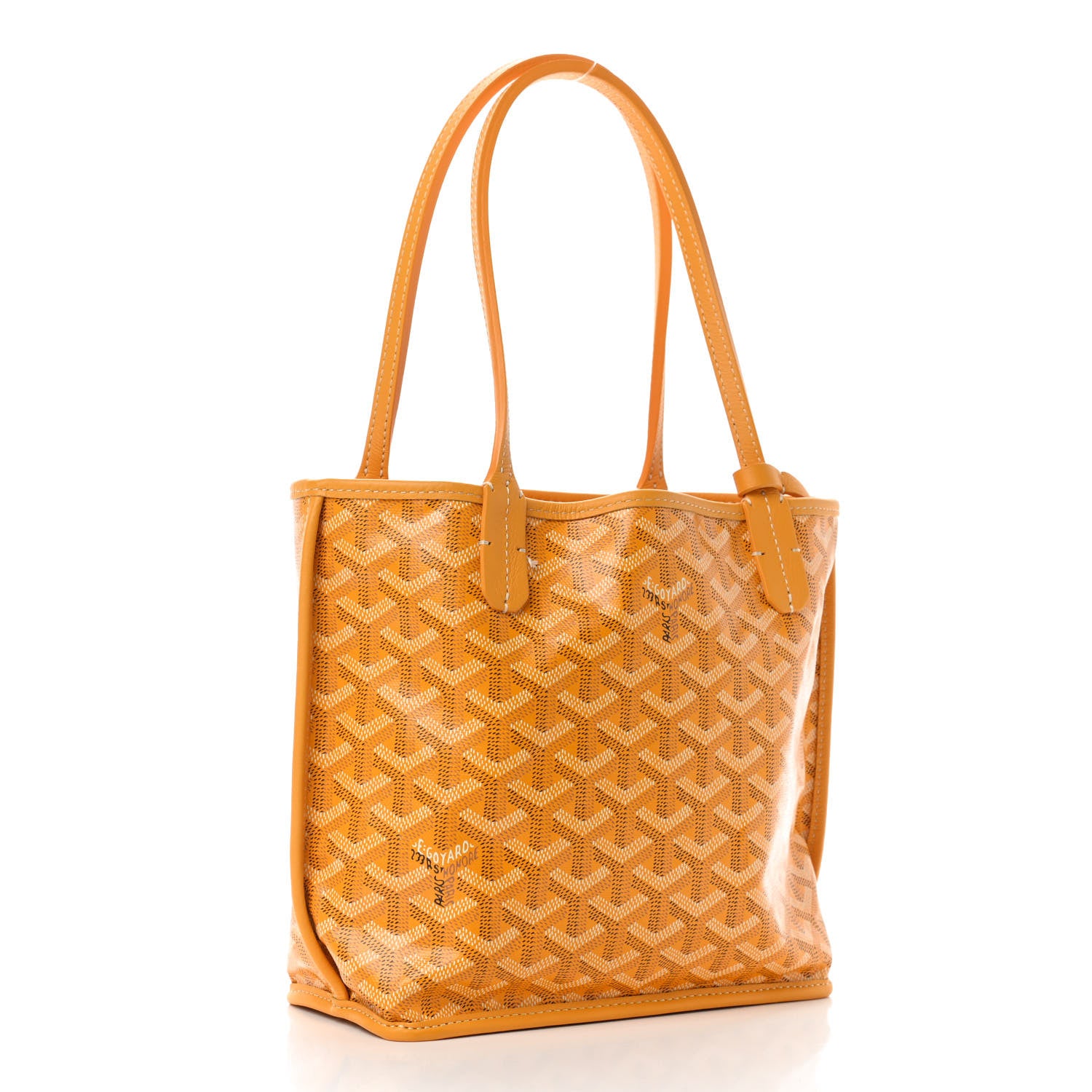 Goyard Goyardine Reversible Mini Anjou Yellow 4 of 11
