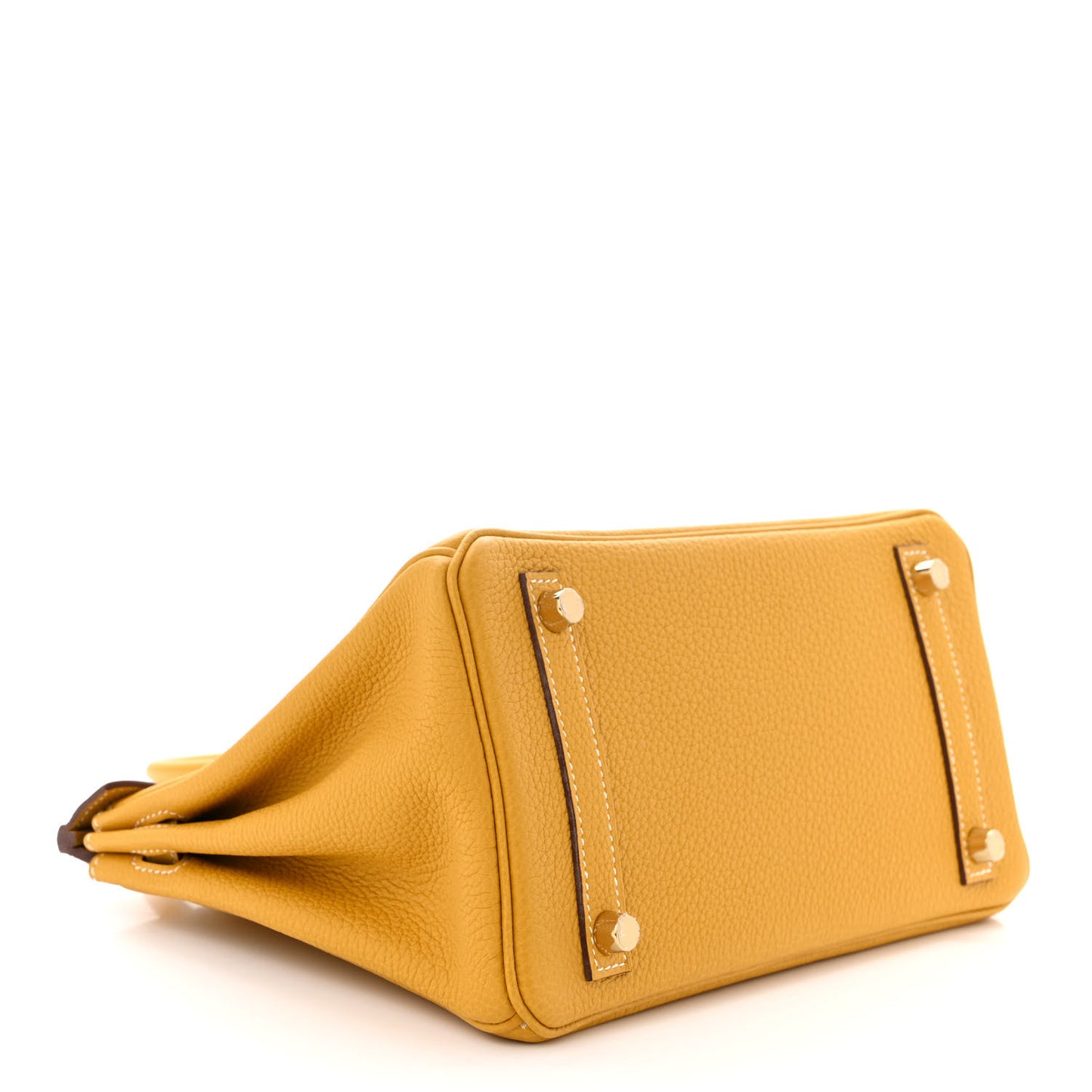 Togo Horseshoe Birkin 25 Jaune Ambre