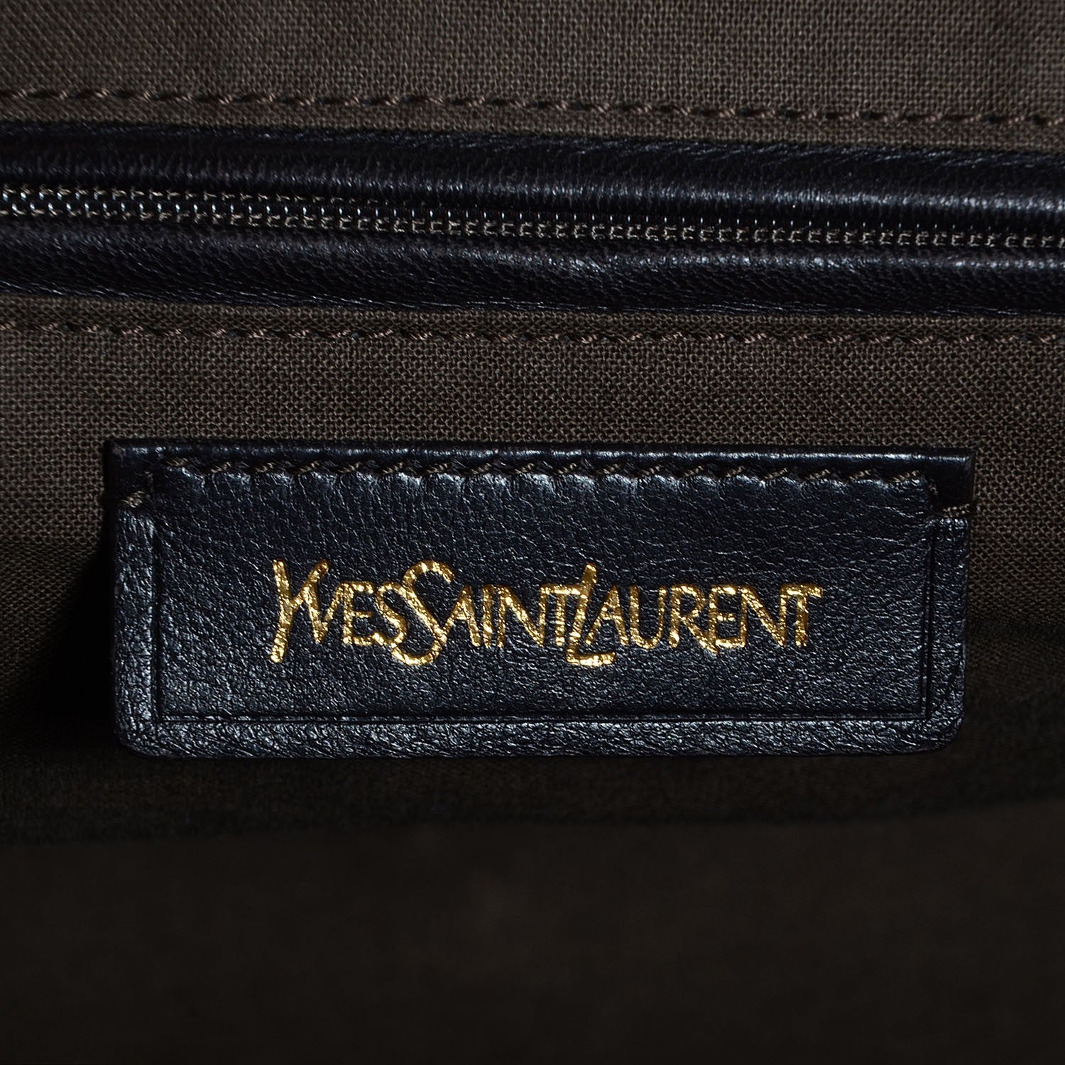 Saint Laurent Sheepskin Large Cabas ChYc Brown 6 of 8