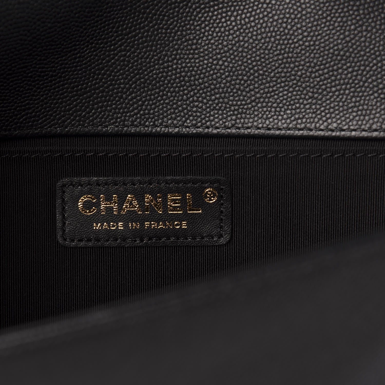 Chanel Caviar Quilted Medium Boy Flap Black 6 of 11