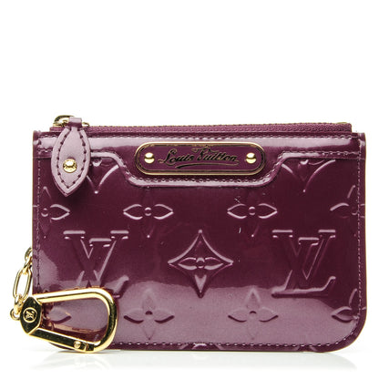 Louis Vuitton Vernis Key Pouch Violet 1 of 7