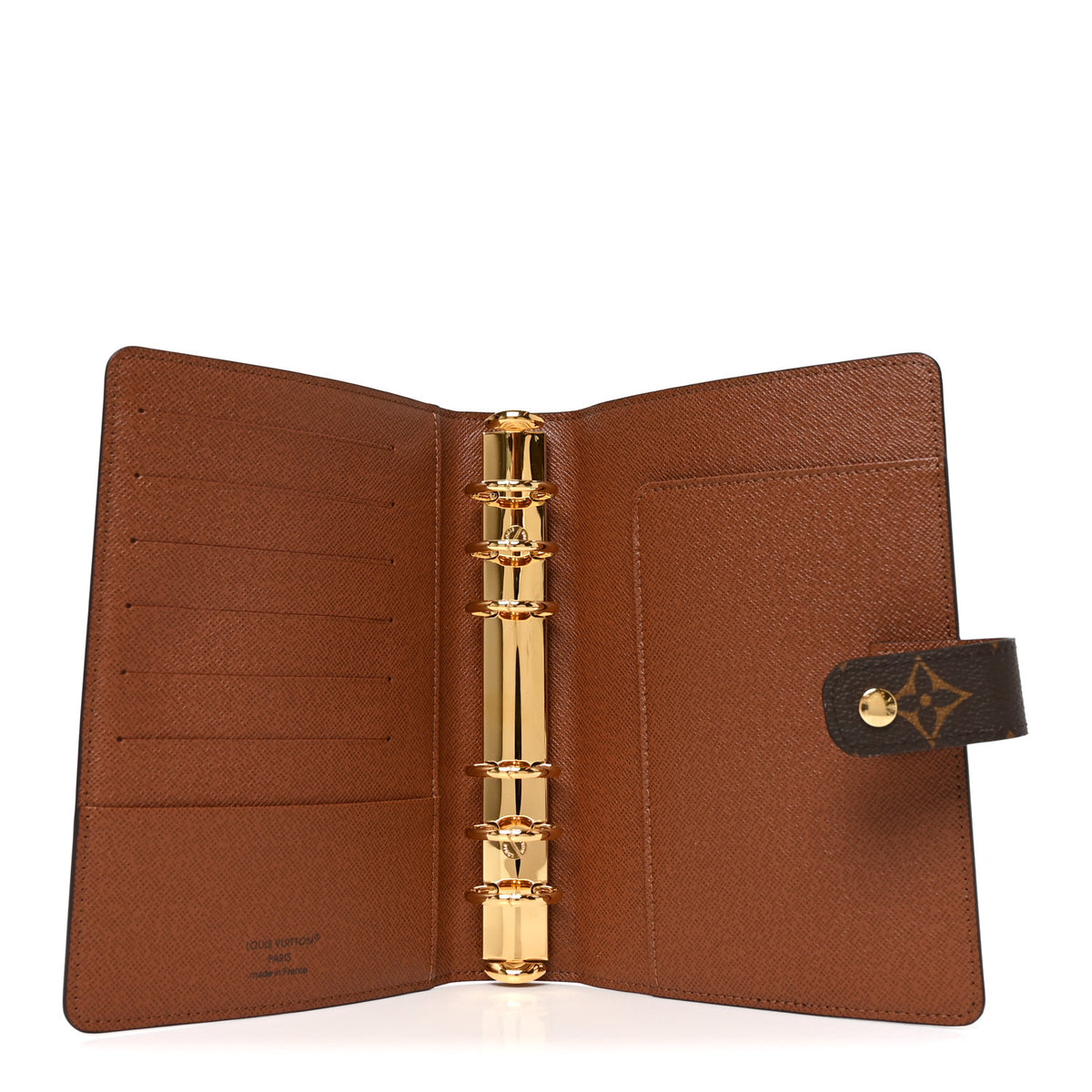 Monogram Medium Ring Agenda Cover