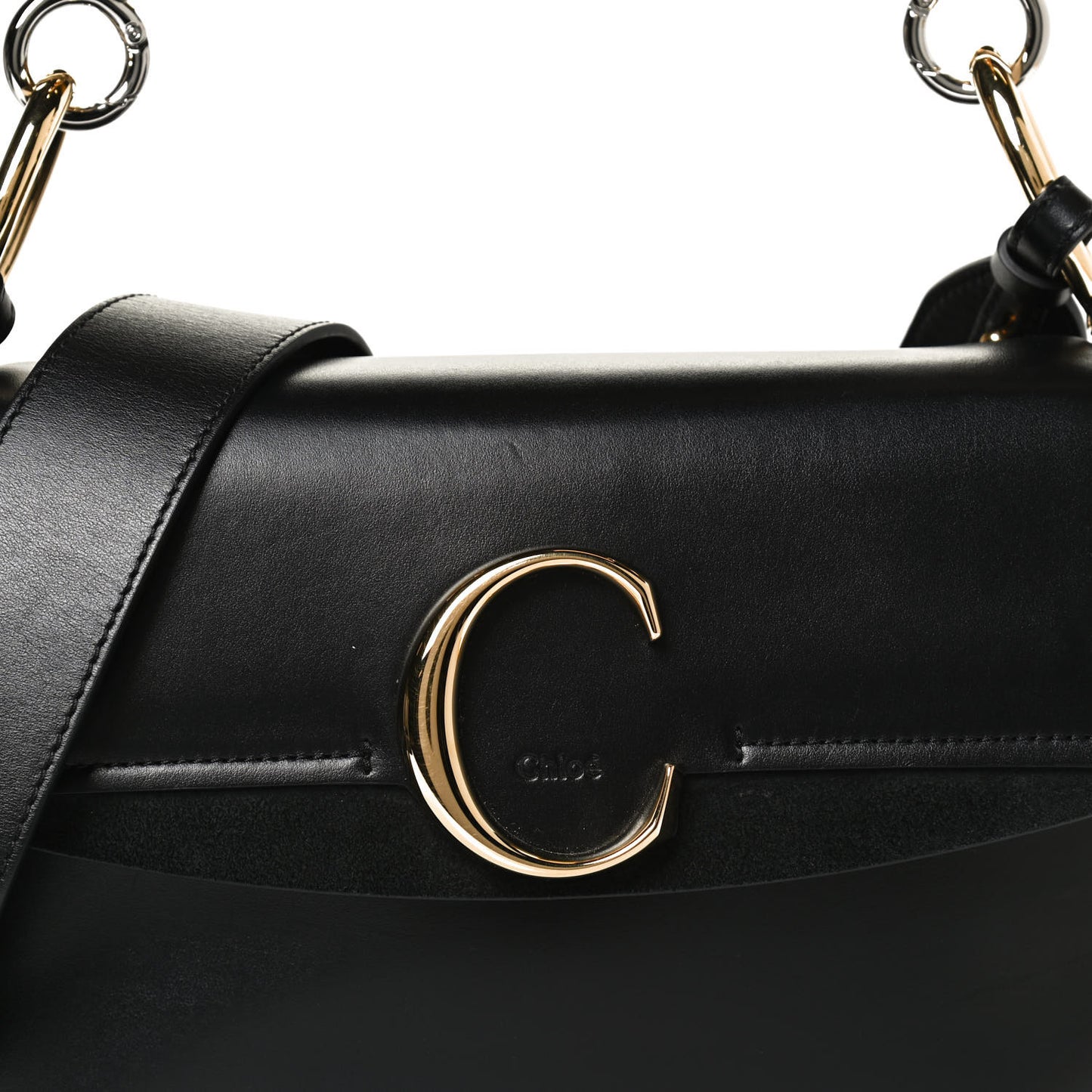 Calfskin Small C Double Carry Black
