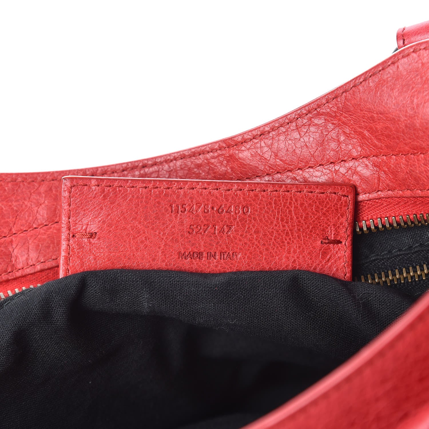 Balenciaga Agneau Classic Hardware City Rouge Coquelicot 8 of 15