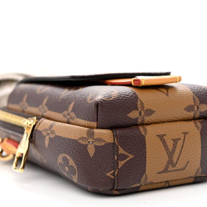 Louis Vuitton X NIGO Reverse Monogram Flat Double Phone Pouch 8 of 10