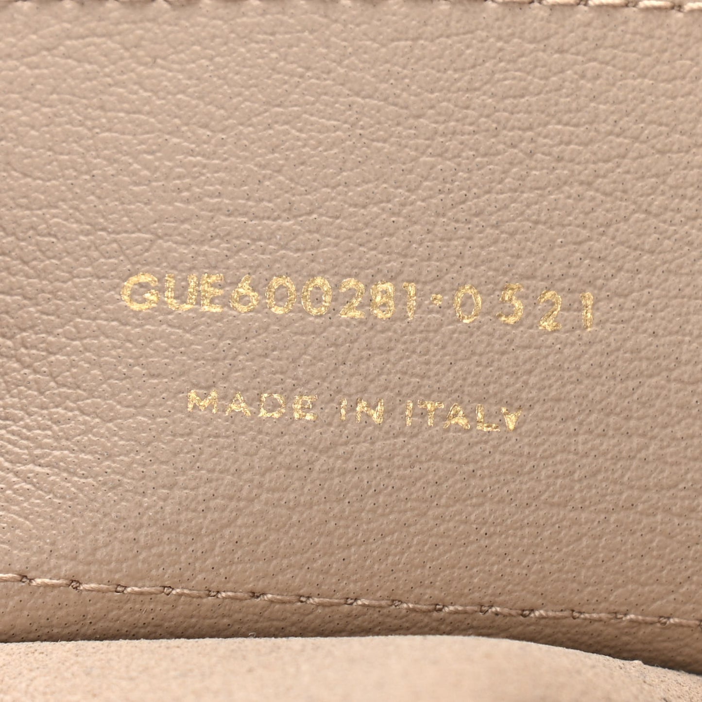 Calfskin Large Shopping Tote Dark Beige
