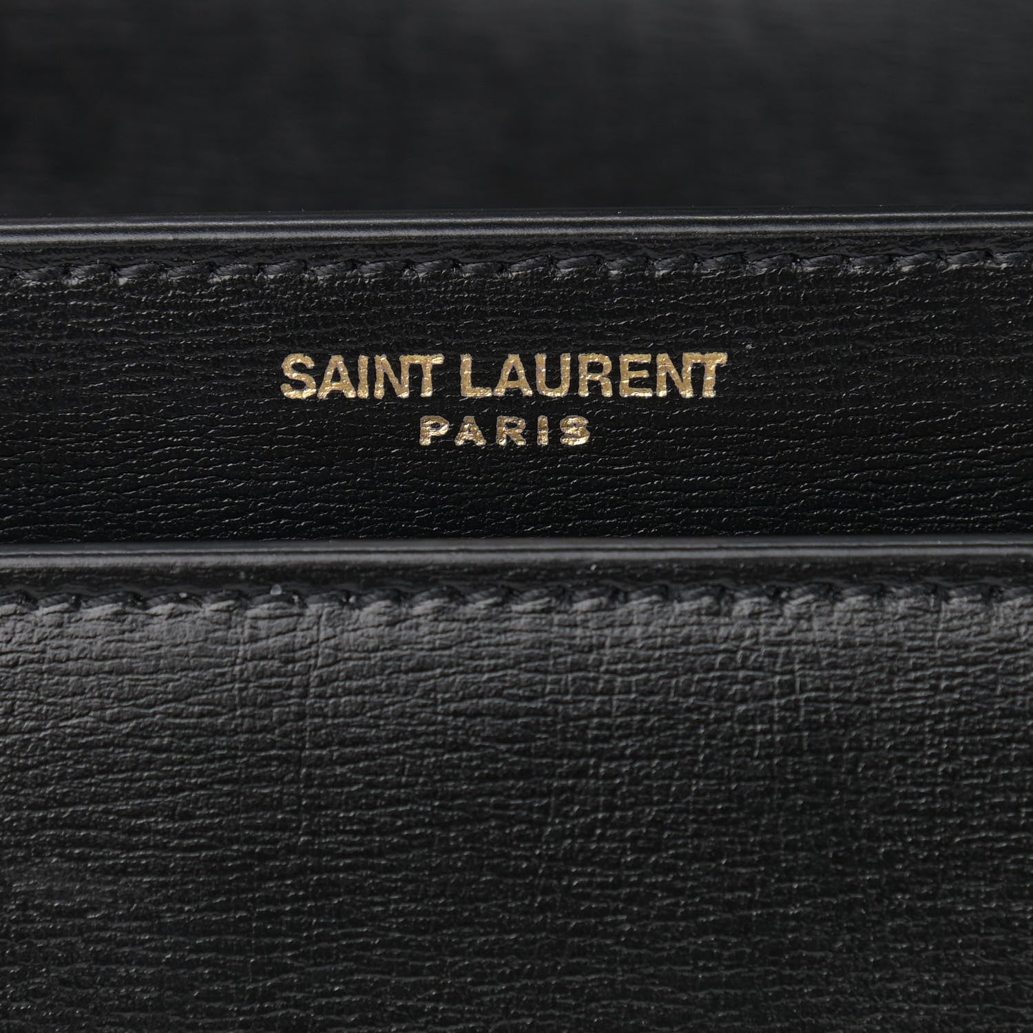 Saint Laurent Smooth Calfskin Medium Monogram Sunset Satchel Black 6 of 8