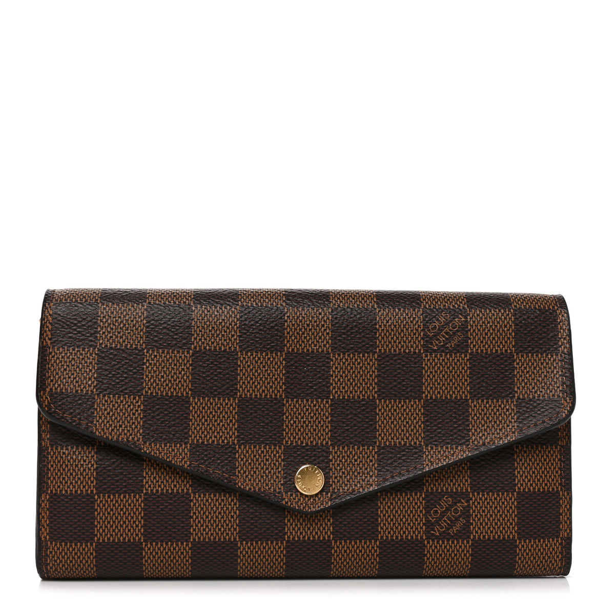 Louis Vuitton Damier Ebene Sarah Wallet NM 1 of 6