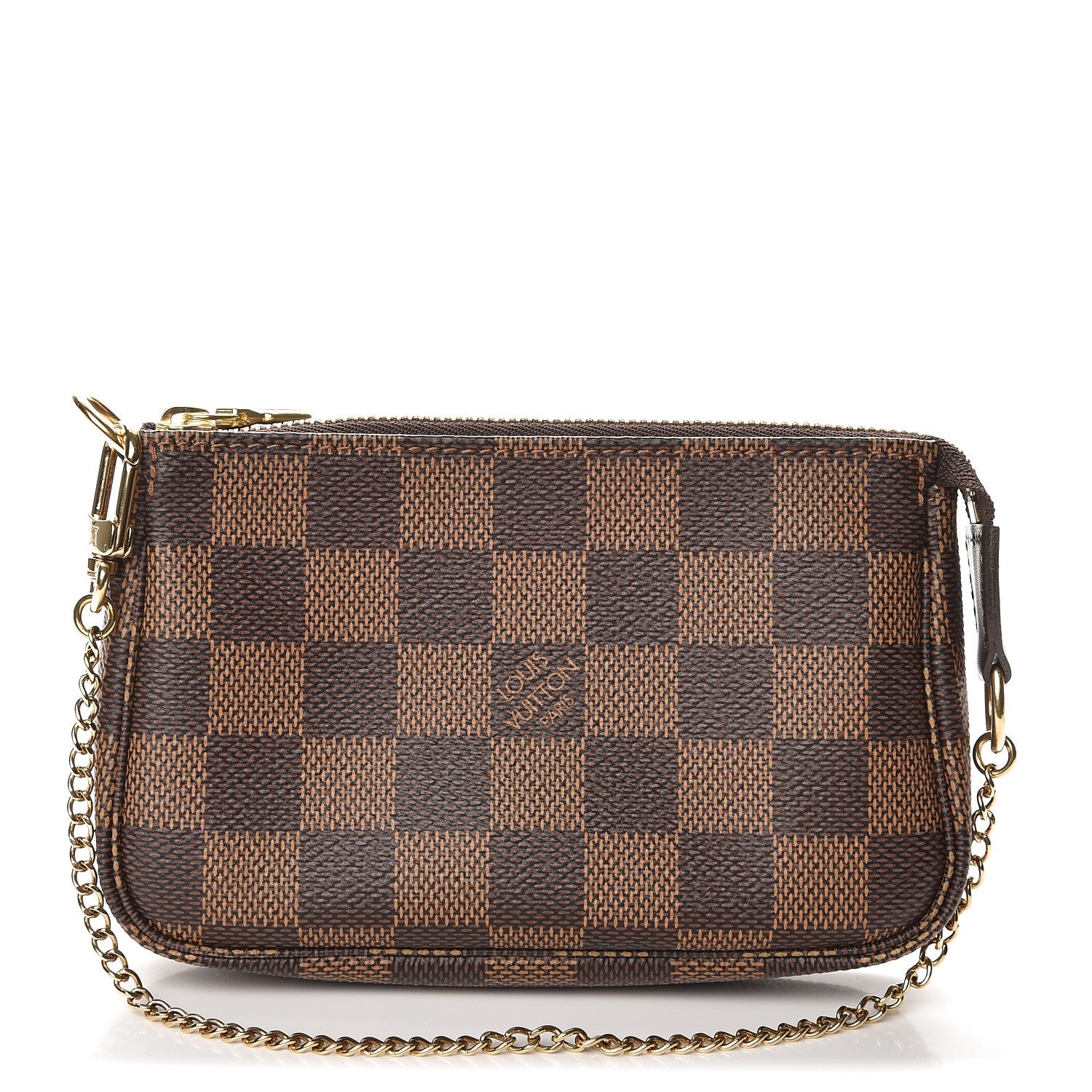 Louis Vuitton Damier Ebene Mini Pochette Accessories 1 of 8