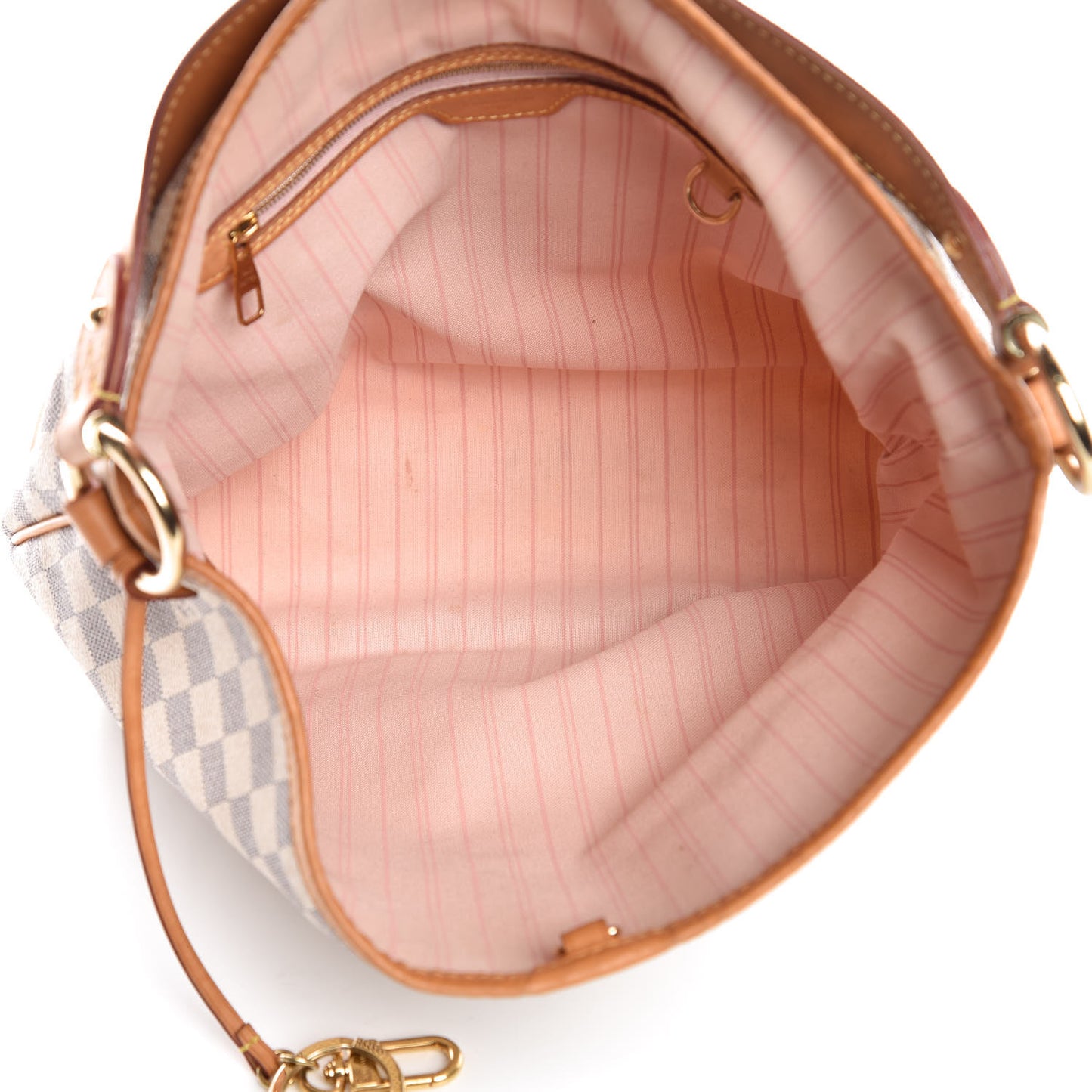 Damier Azur Delightful PM Rose Ballerine