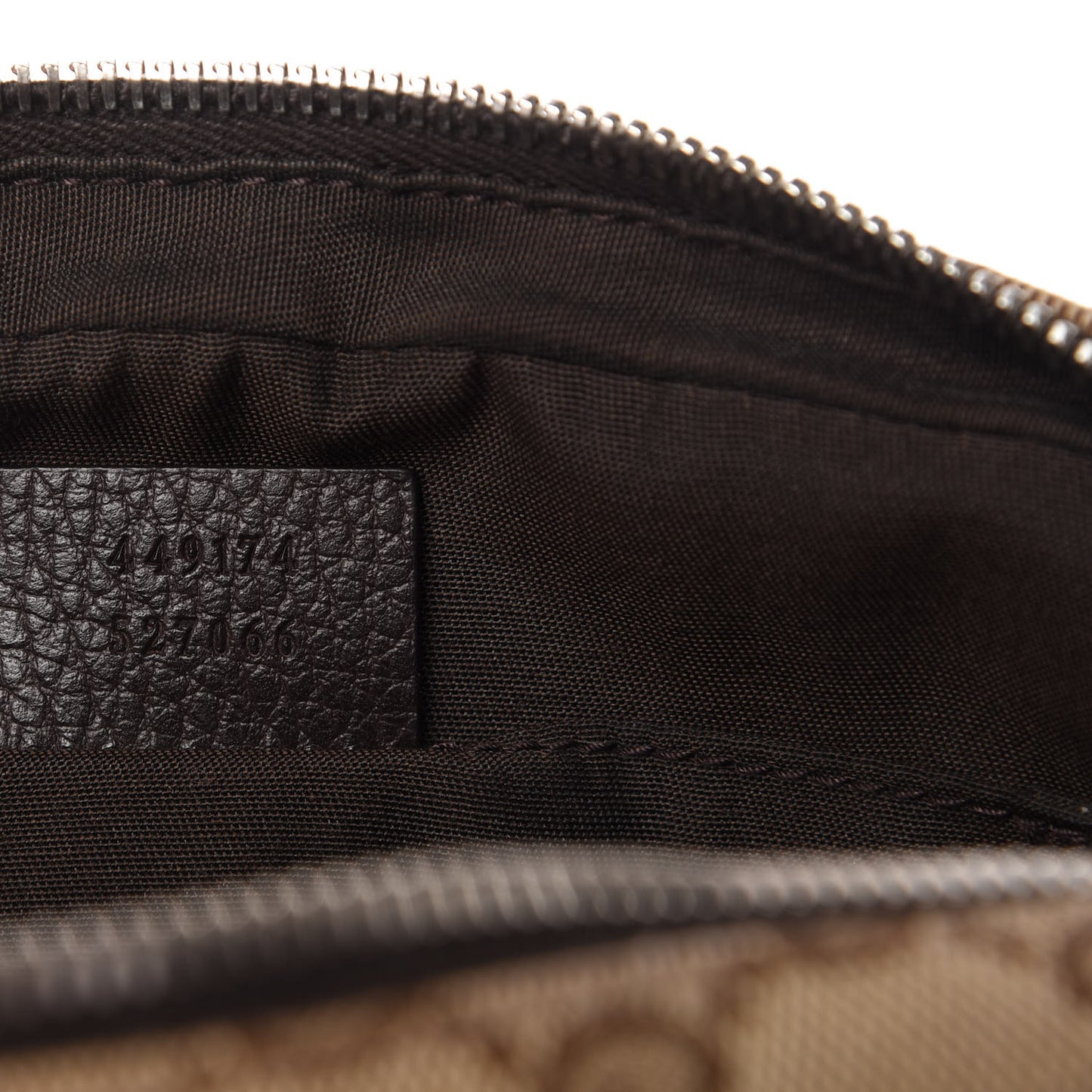 Monogram Belt Bag Dark Brown
