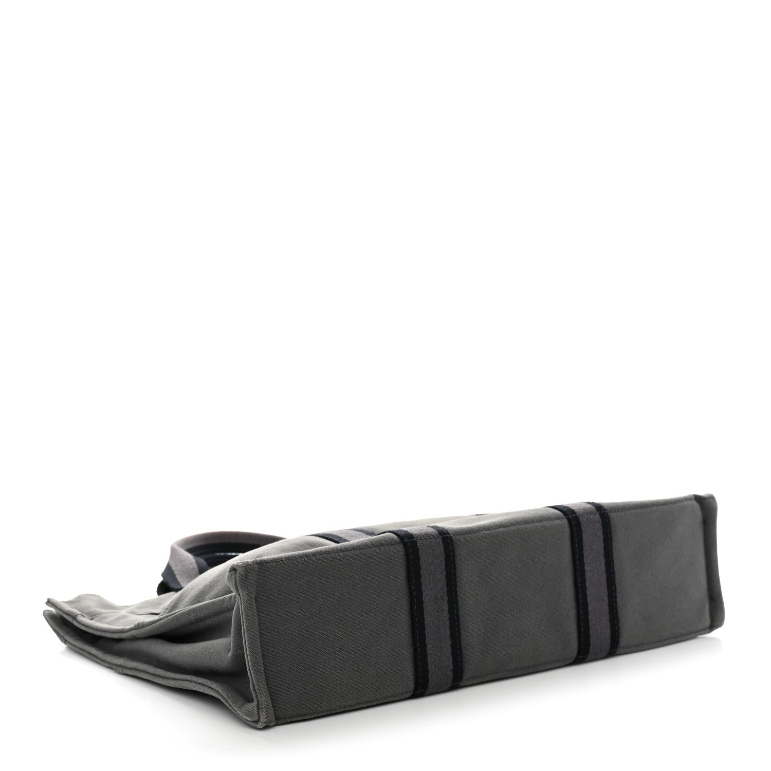 Hermes Canvas Fourre Tout MM Grey 4 of 14