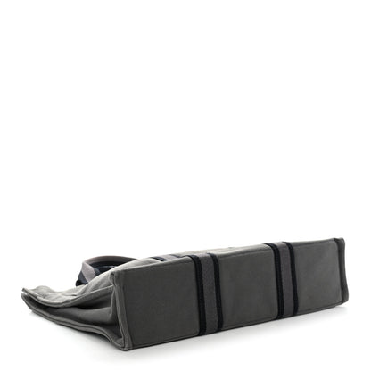 Hermes Canvas Fourre Tout MM Grey 4 of 14