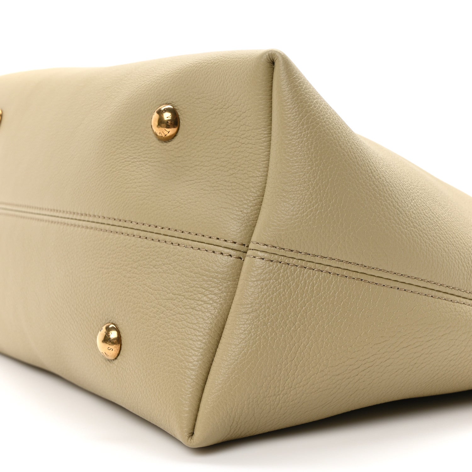 Louis Vuitton Grained Calfskin Low Key Hobo MM Clay 9 of 9