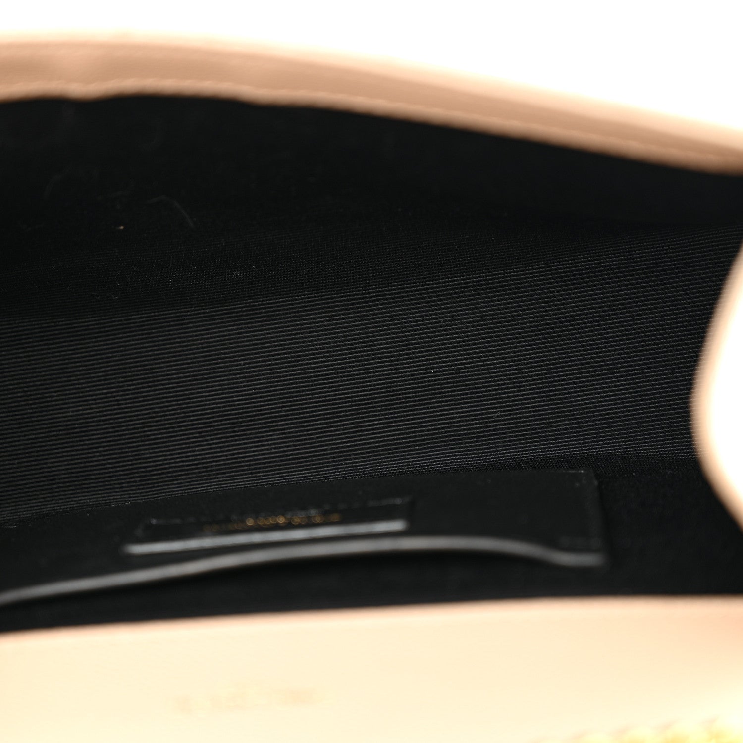 Saint Laurent Grain De Poudre Textured Mixed Matelasse Triquilt Small Monogram Satchel Dark Beige 5 of 11