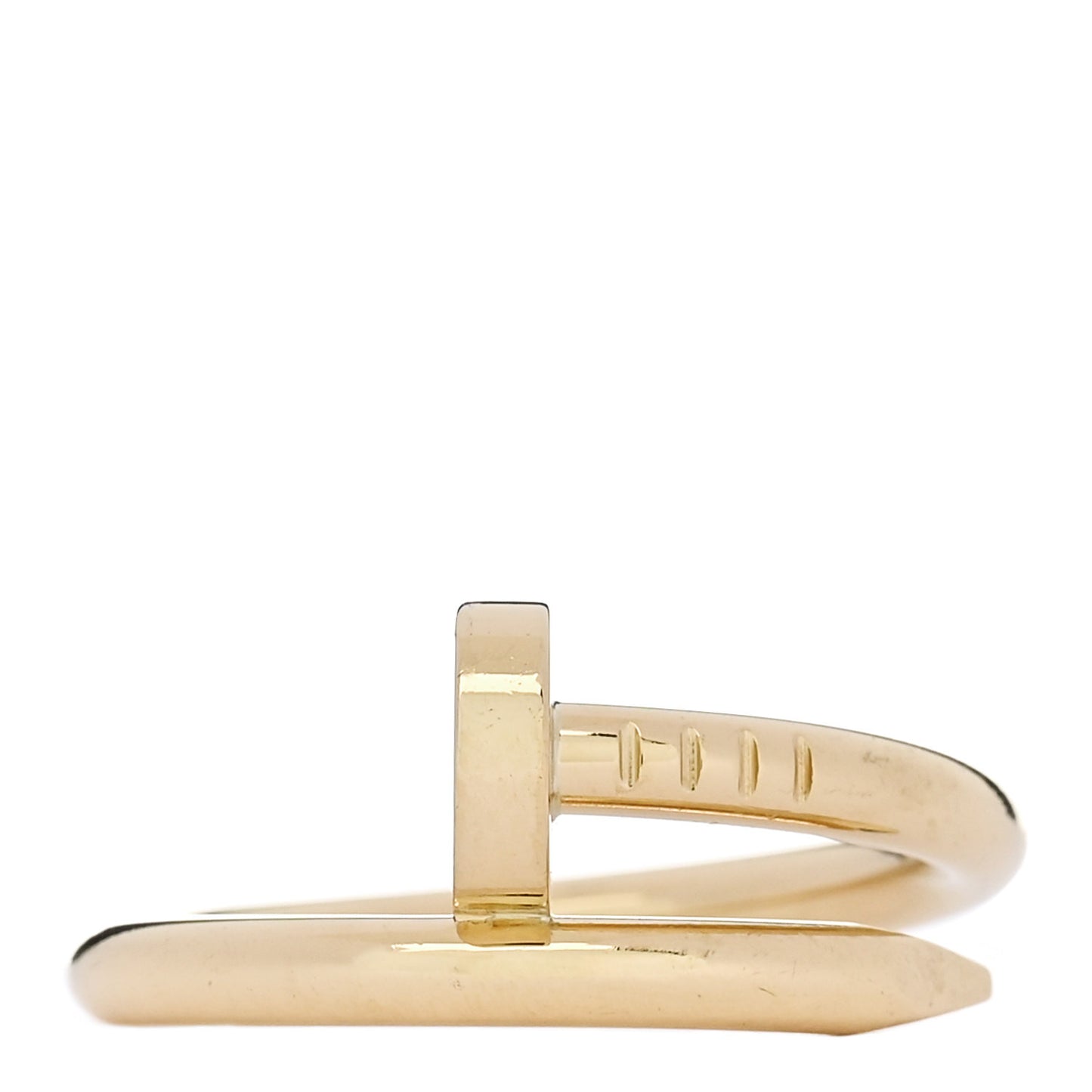 18K Yellow Gold Juste Un Clou Ring 55 7.25