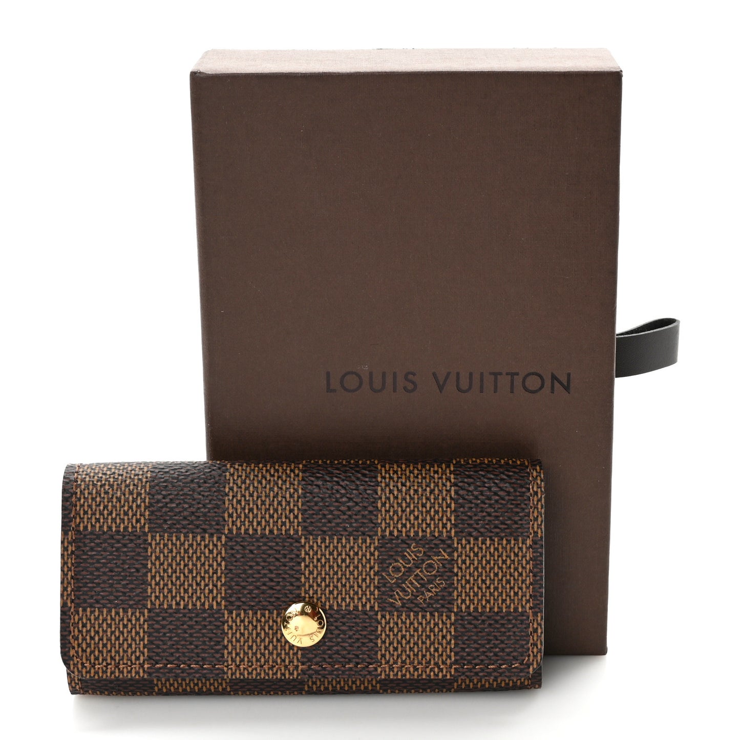Damier Ebene Multicles 4 Key Holder