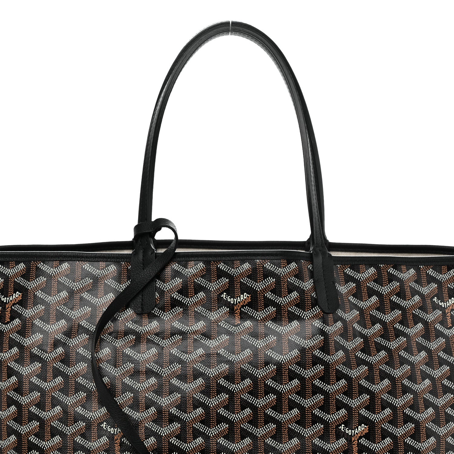 Goyard Goyardine Saint Louis PM Black 8 of 10
