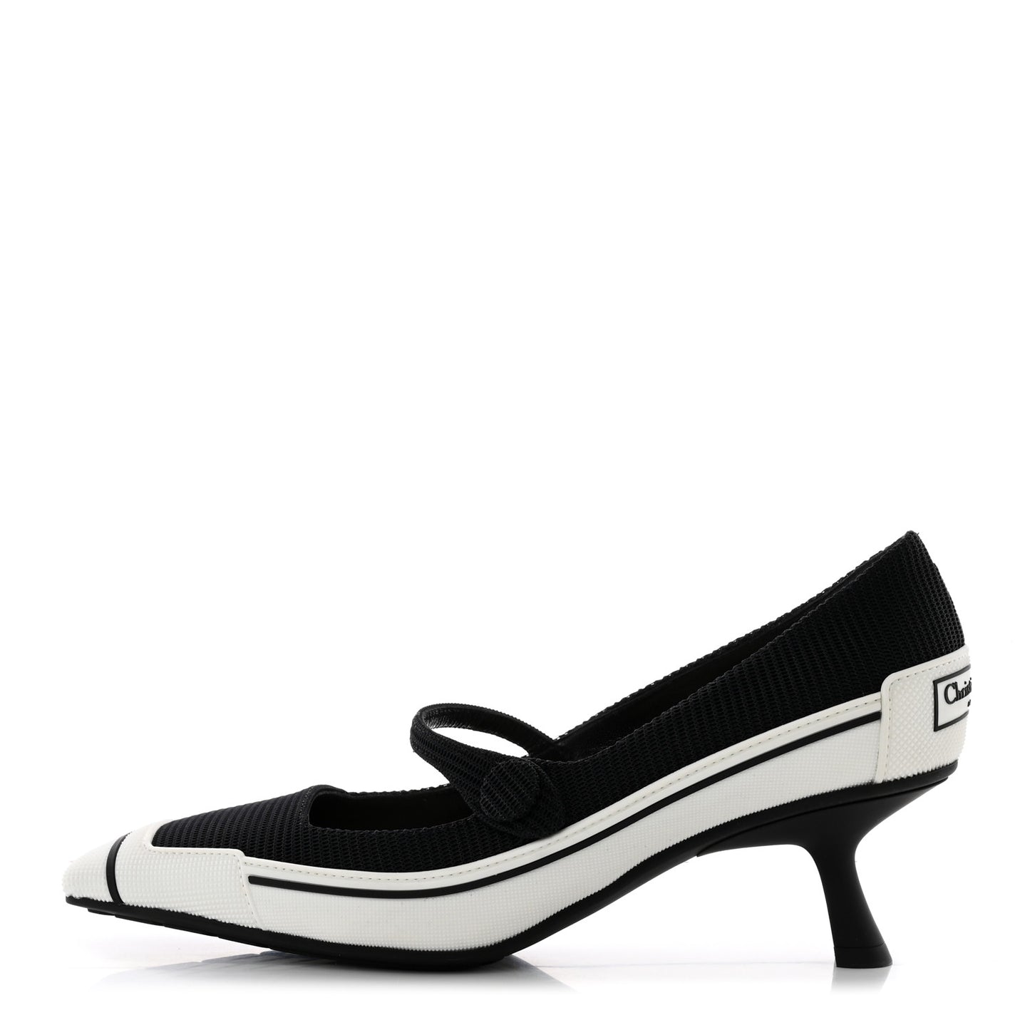 Technical Canvas Rubber D-Motion 55mm Pumps 38 Black