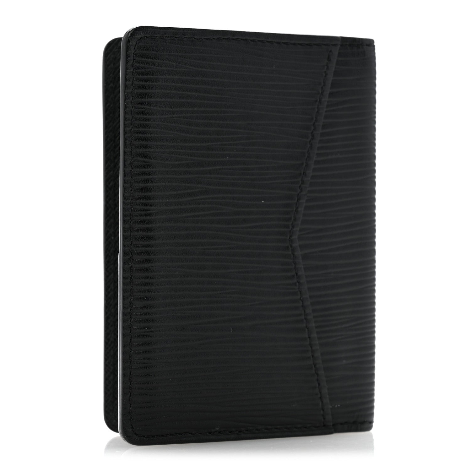 Louis Vuitton Epi Monogram Eclipse Pocket Organizer Black 3 of 8