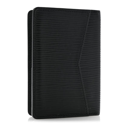 Louis Vuitton Epi Monogram Eclipse Pocket Organizer Black 3 of 8