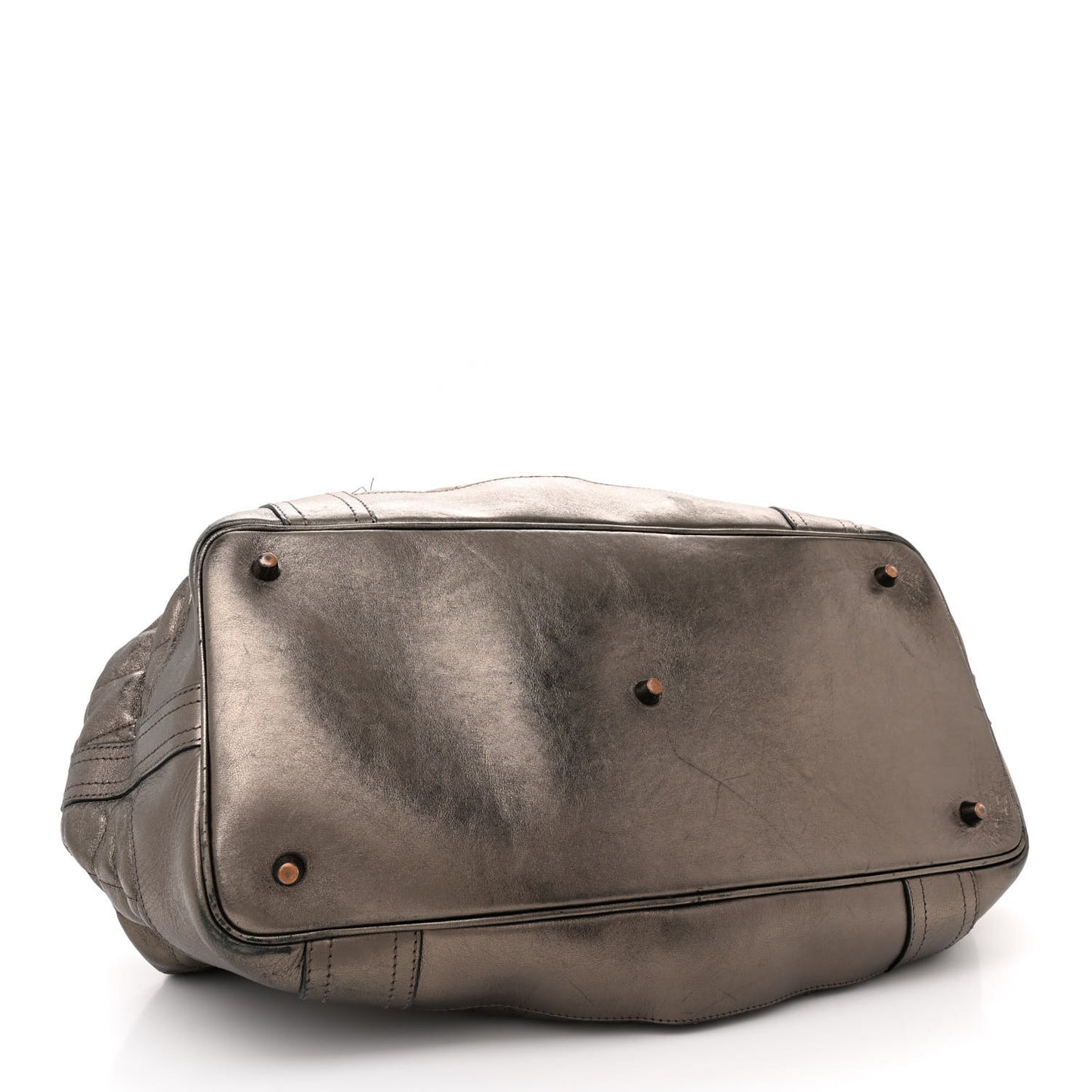 Calfskin Quilted Beaton Gunmetal