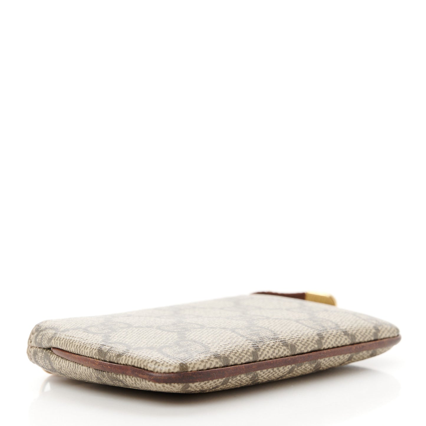 GG Supreme Monogram Key Case Brown