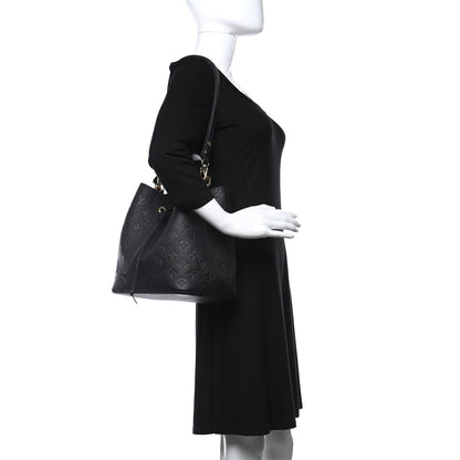 Louis Vuitton Empreinte Neonoe MM Black 3 of 7