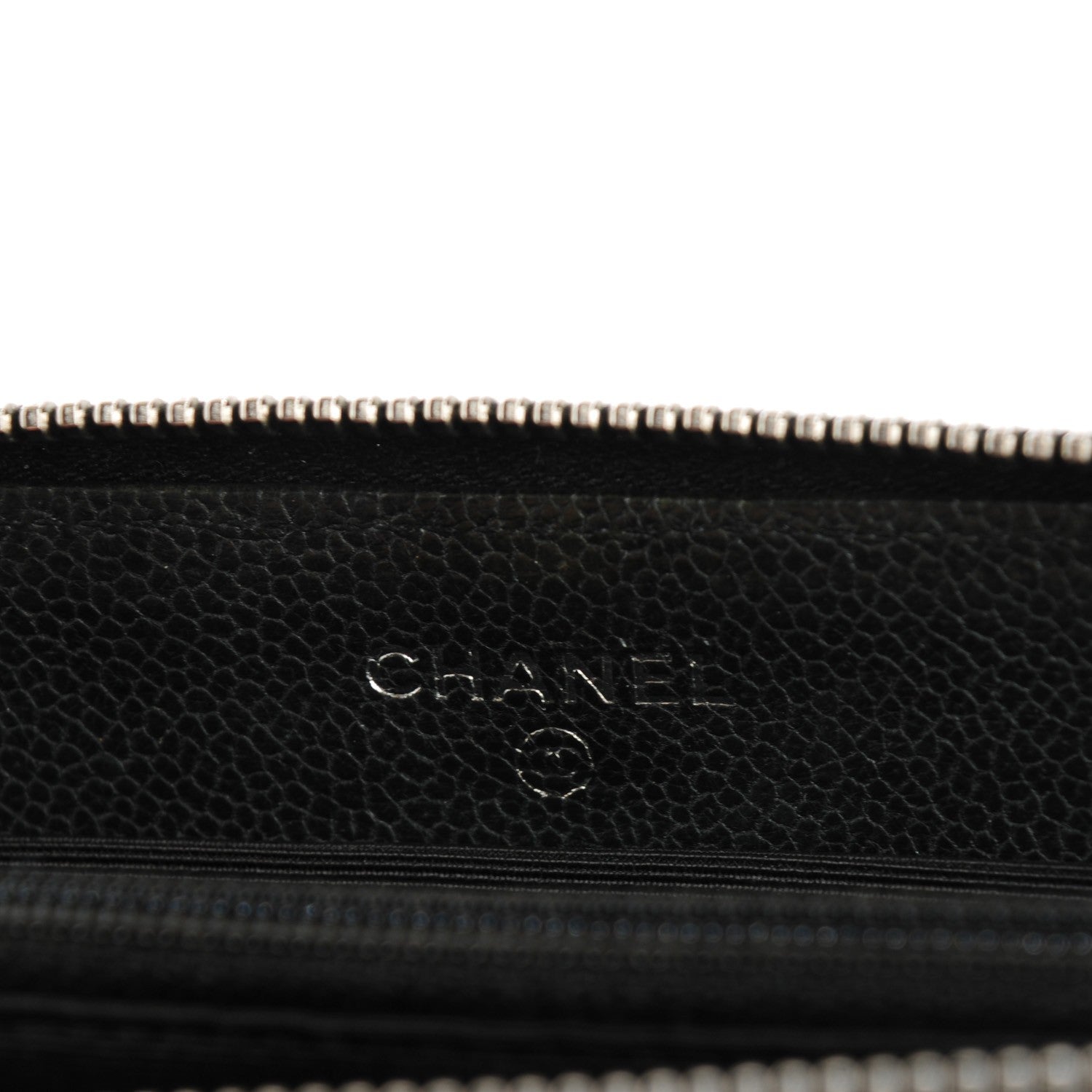 Chanel Caviar Outdoor Ligne Zip Around Wallet Black 7 of 10