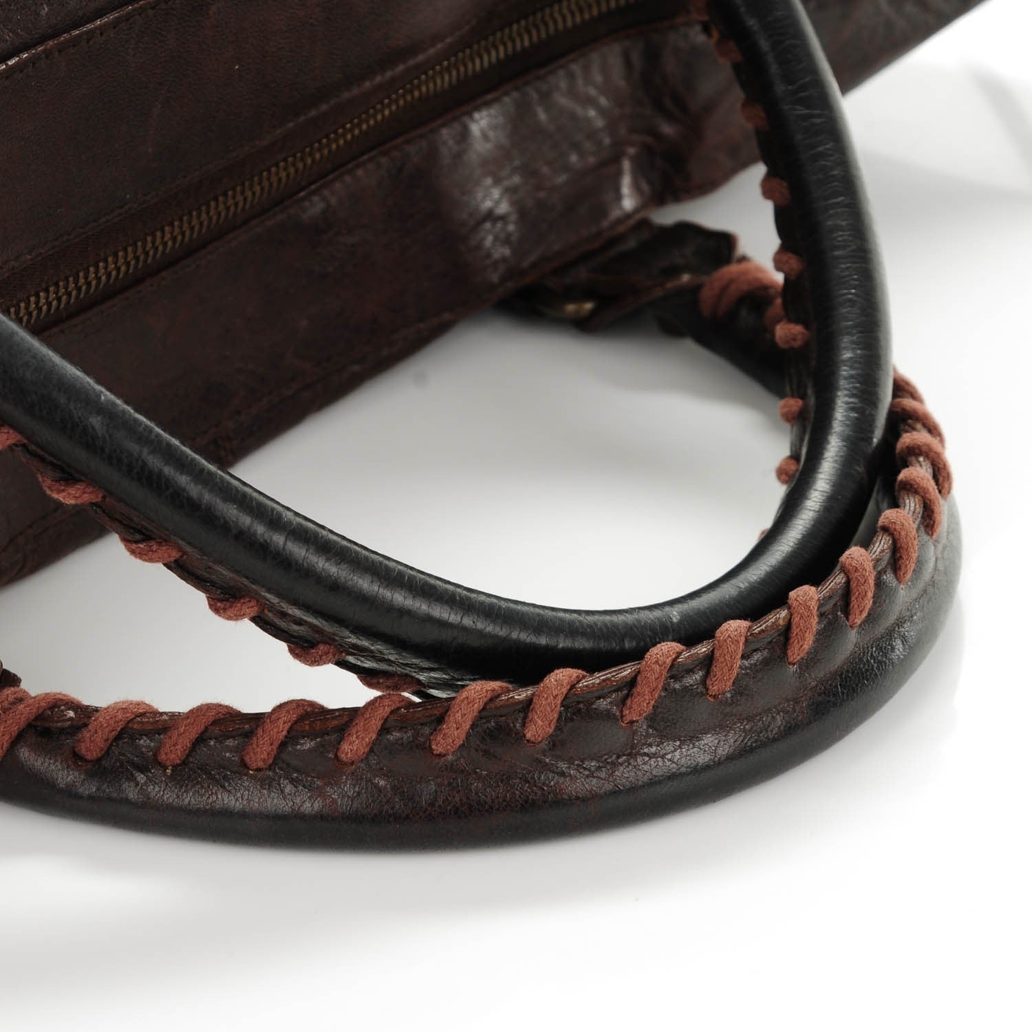 Balenciaga Chevre Classic Hardware Work Chocolate 9 of 9