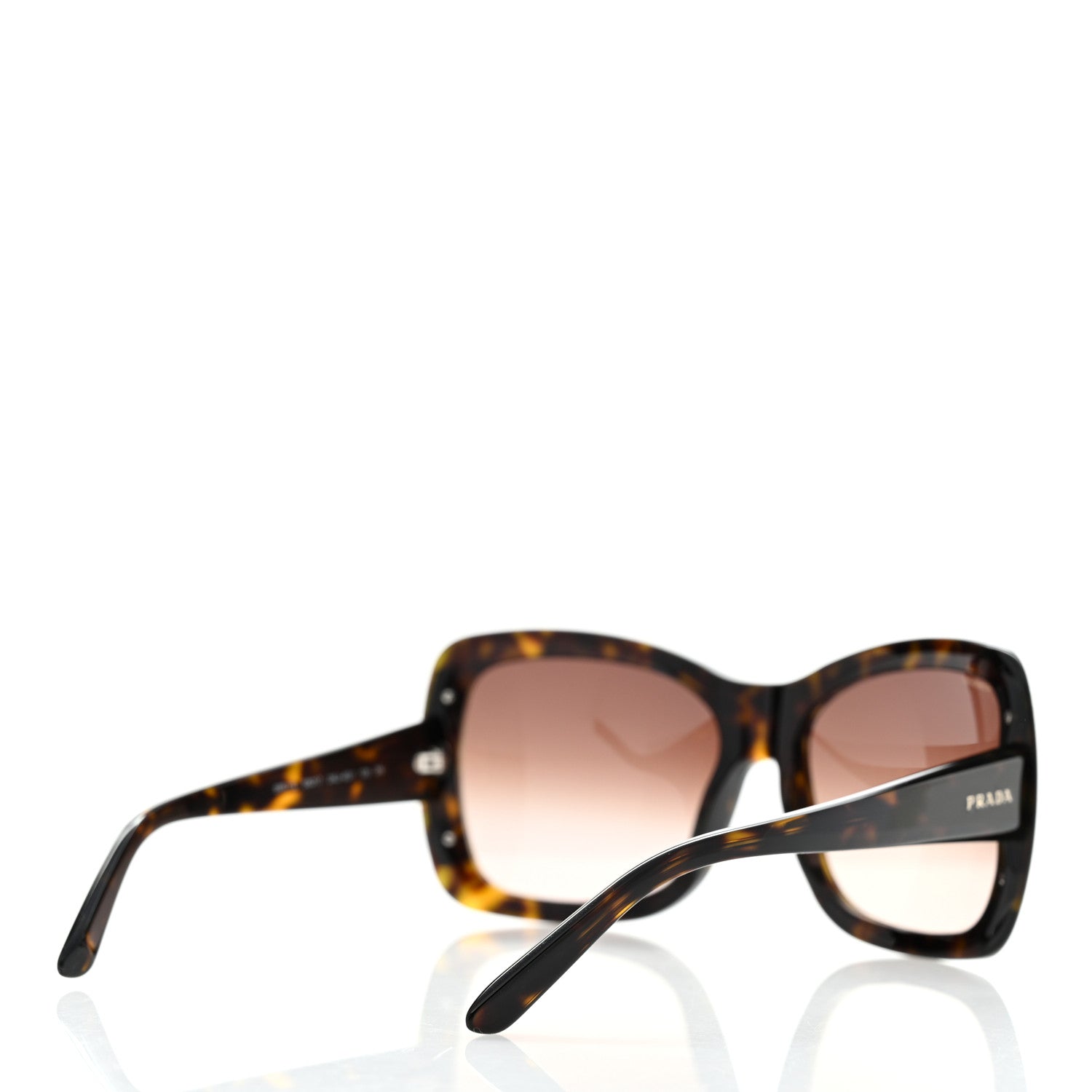 Prada Acetate Sunglasses SPR 11L Tortoise 4 of 8