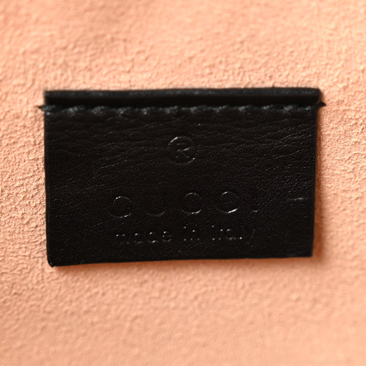 Calfskin Matelasse Large GG Marmont Zip Pouch Black