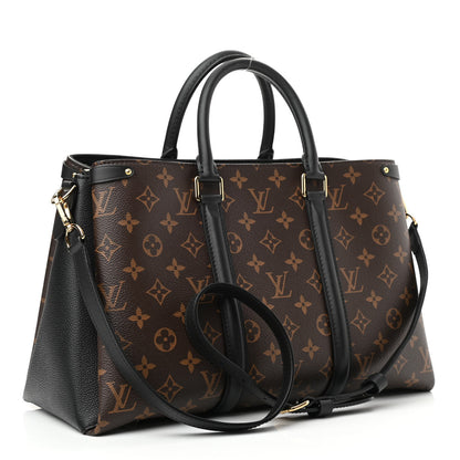 Louis Vuitton Monogram Soufflot MM Black 3 of 10