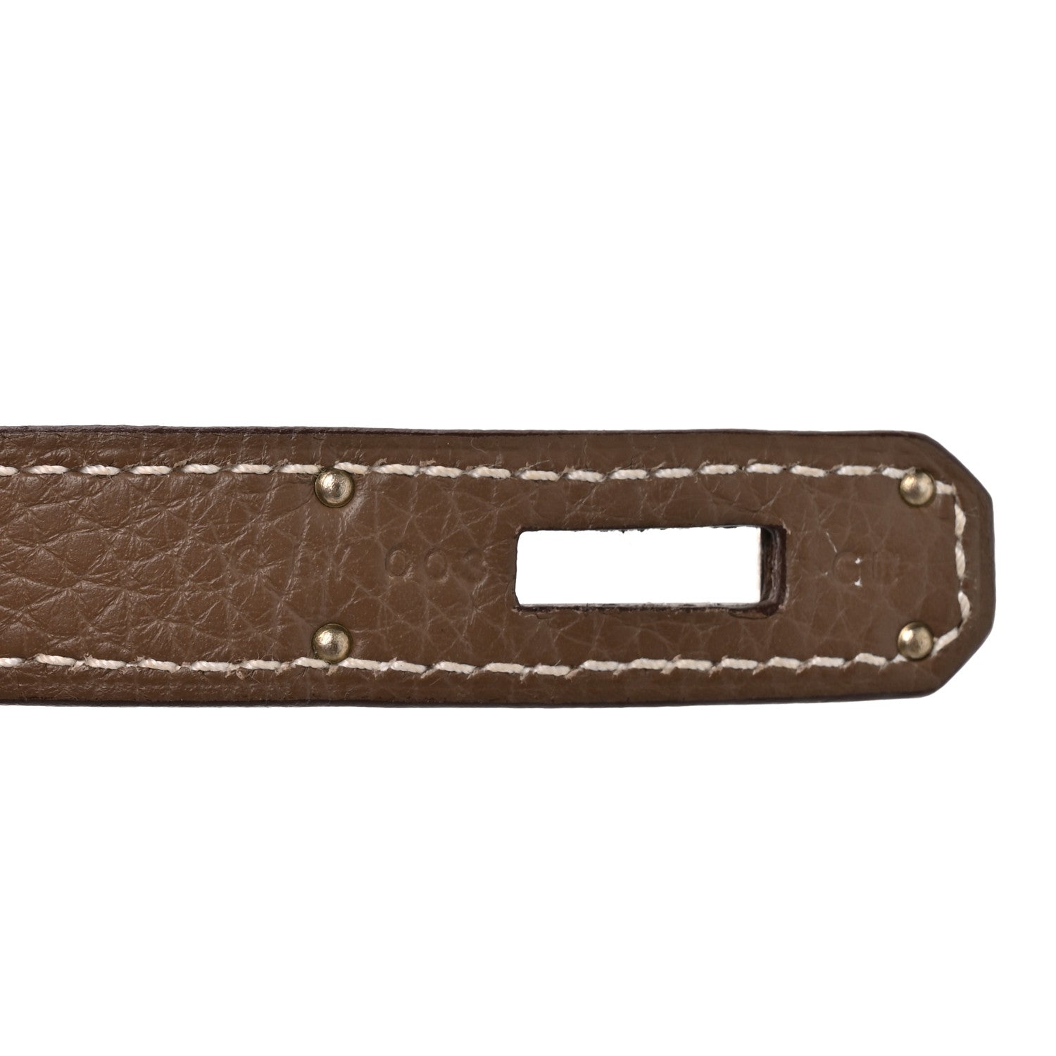 Hermes Taurillon Clemence Jypsiere 28 Etoupe 6 of 9