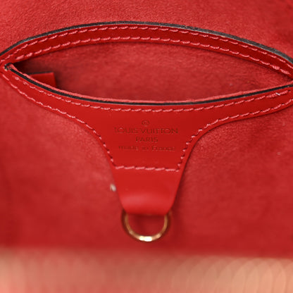 Louis Vuitton Epi Ellipse MM Castillan Red 6 of 10