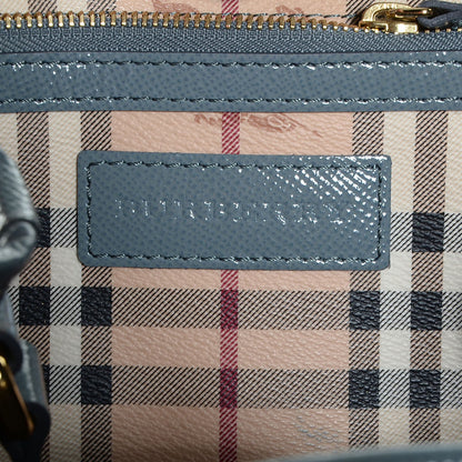 Burberry Haymarket Check Small Canterbury Tote Storm Grey 6 of 10