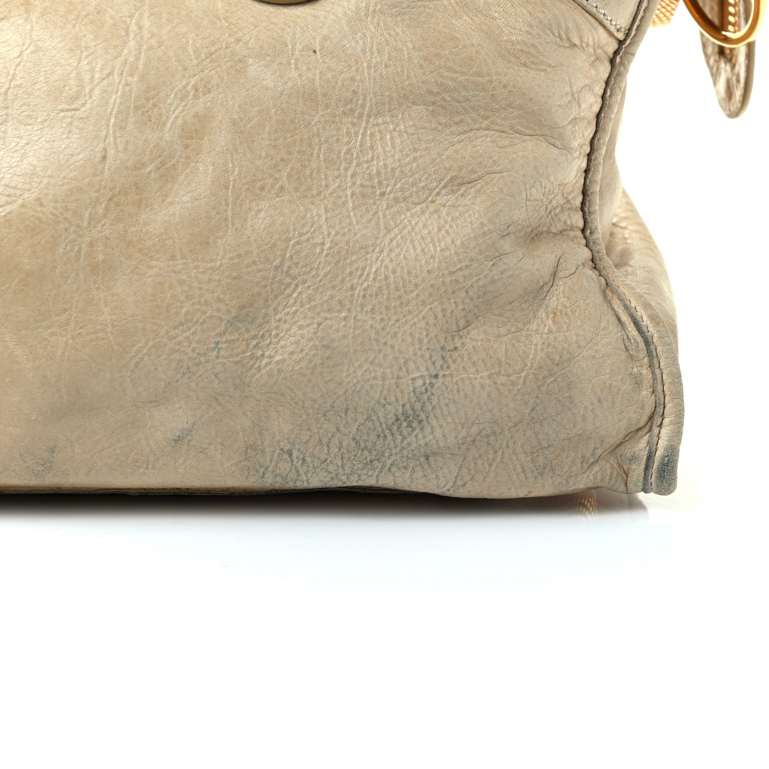 Balenciaga Goatskin Giant 21 Gold Hardware Part Time Natural 6 of 7
