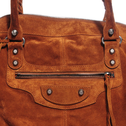 Balenciaga Baby Daim Suede Work Chataigne 12 of 15