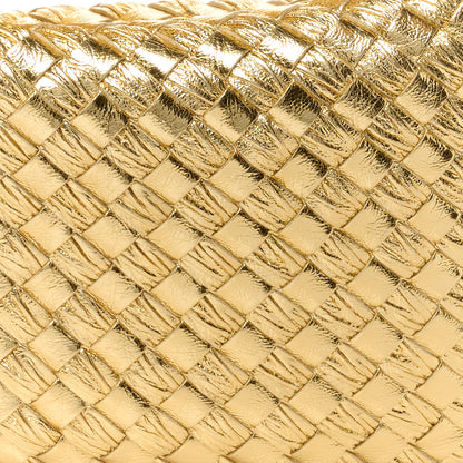 Bottega Veneta Metallic Nappa Intrecciato Mini Jodie Gold 9 of 11