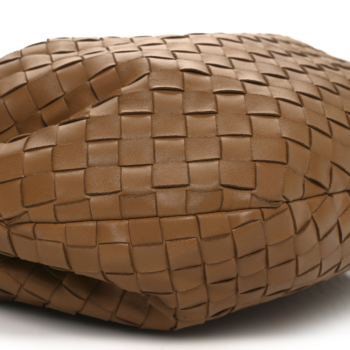 Nappa Intrecciato Medium Jodie Caramel