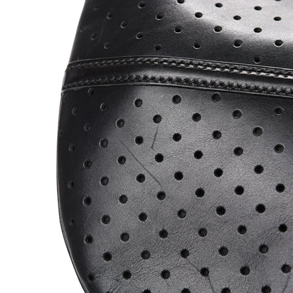 Gucci Perforated Calfskin Reins Hobo Black 12 of 13