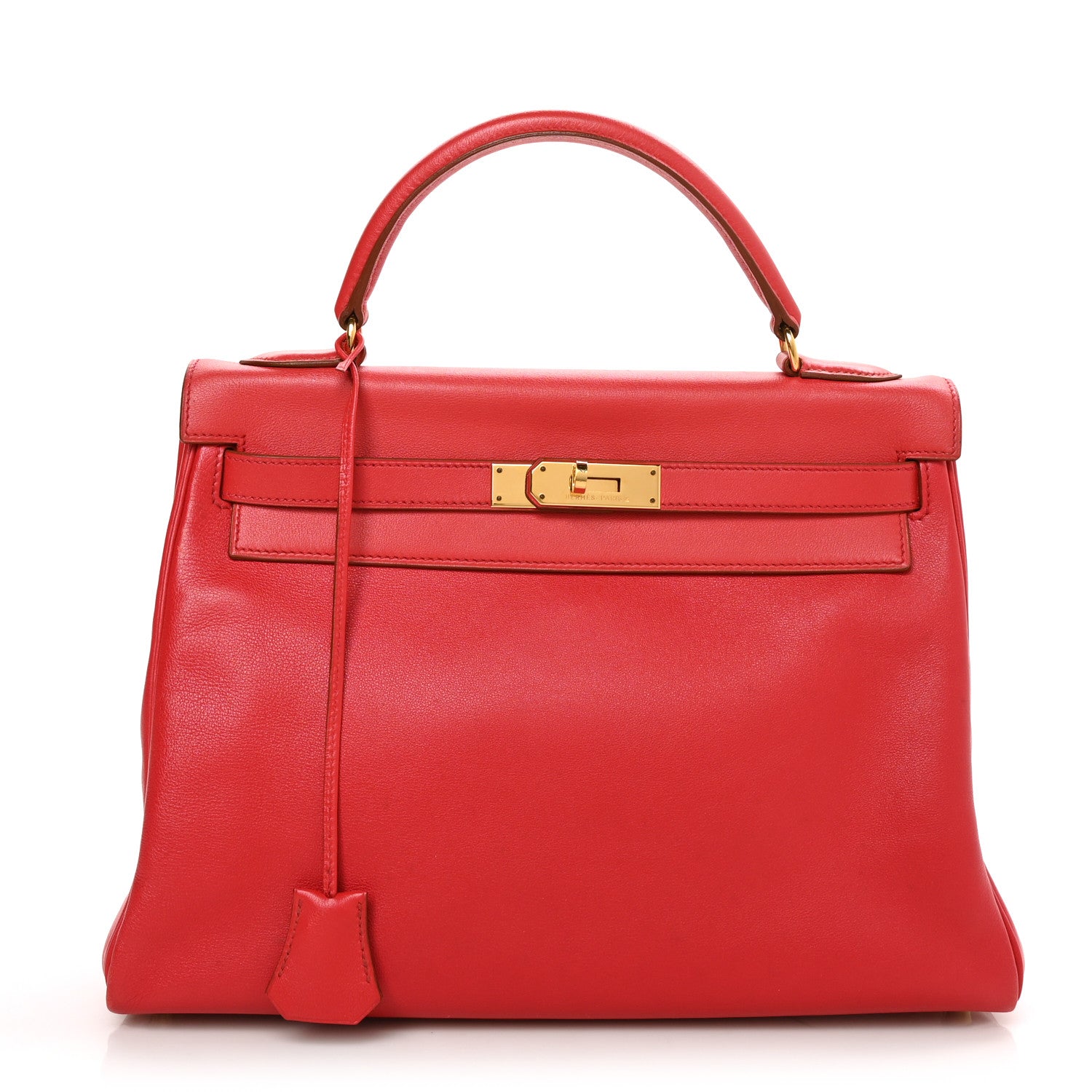 Hermes Swift Kelly Retourne 32 Vermillion 1 of 13