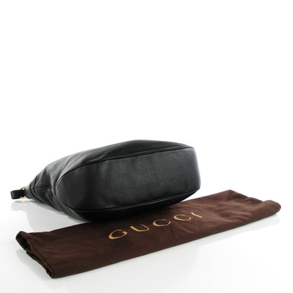 Gucci Calfskin Large Ride Shoulder Bag Black 4 of 7