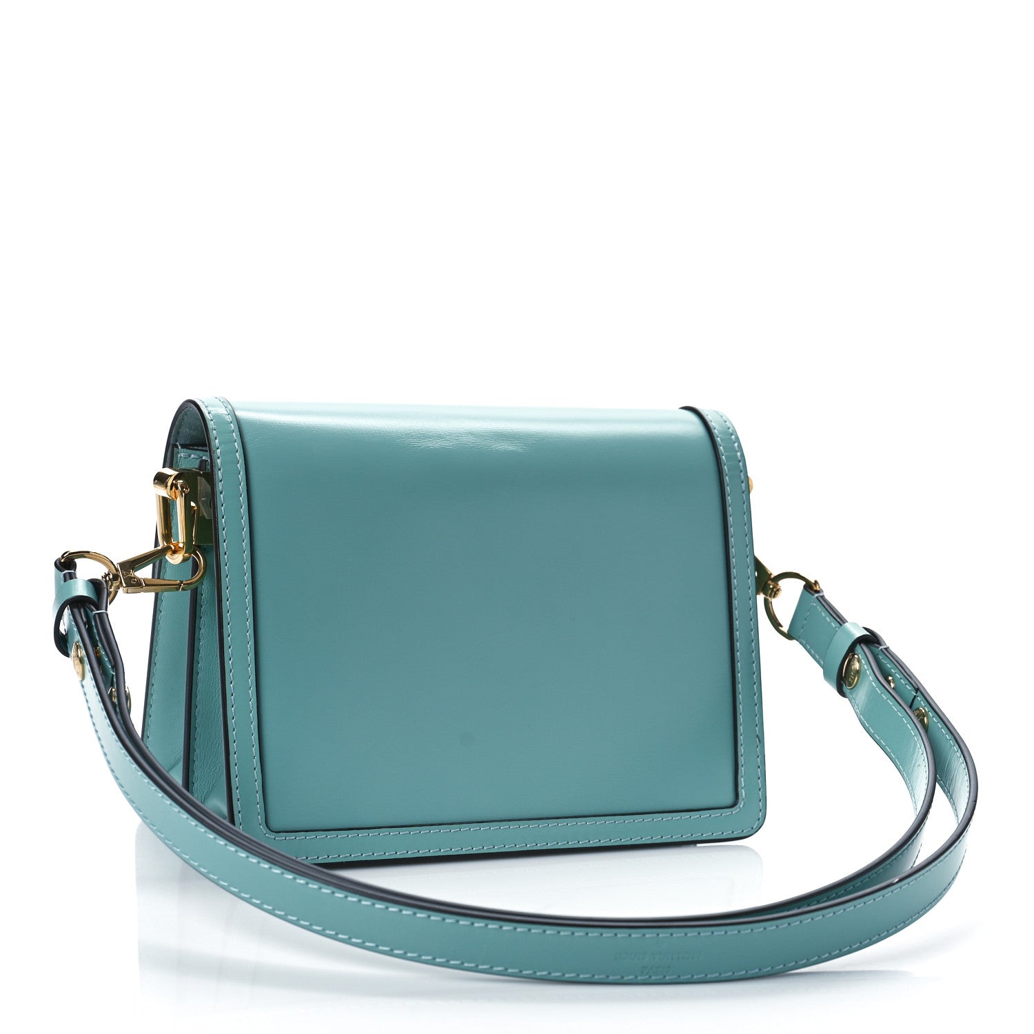 Louis Vuitton Smooth Calfskin Dauphine Mini Blue 3 of 8