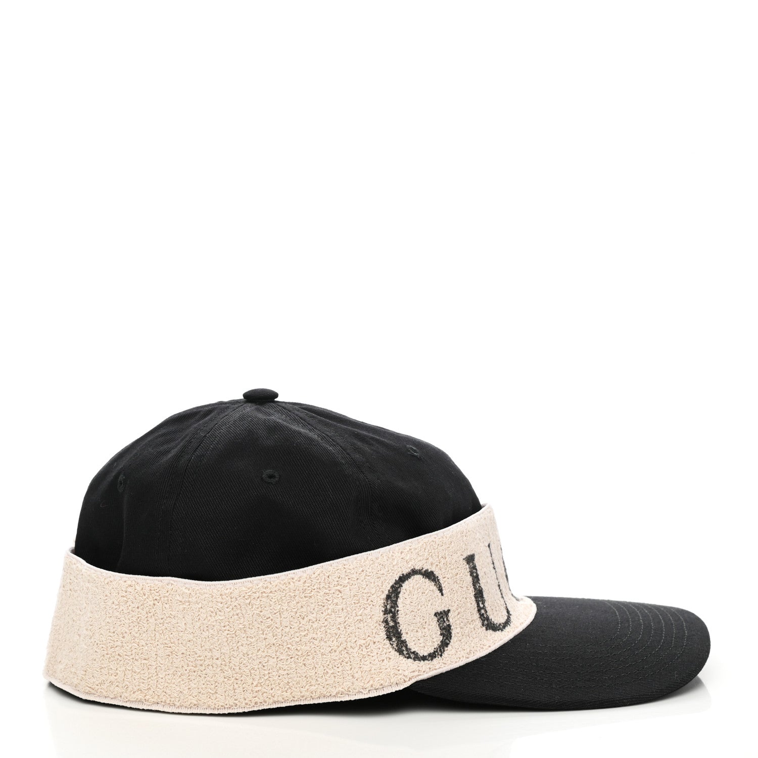 Gucci Gabardine Gucci Headband Baseball Hat L Black 6 of 8