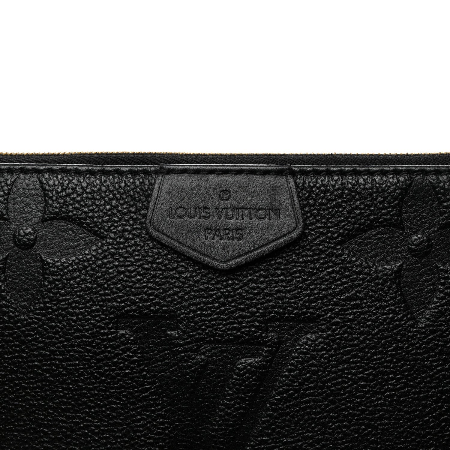 Louis Vuitton Empreinte Monogram Giant Multi Pochette Accessories Large Pochette Black 6 of 8