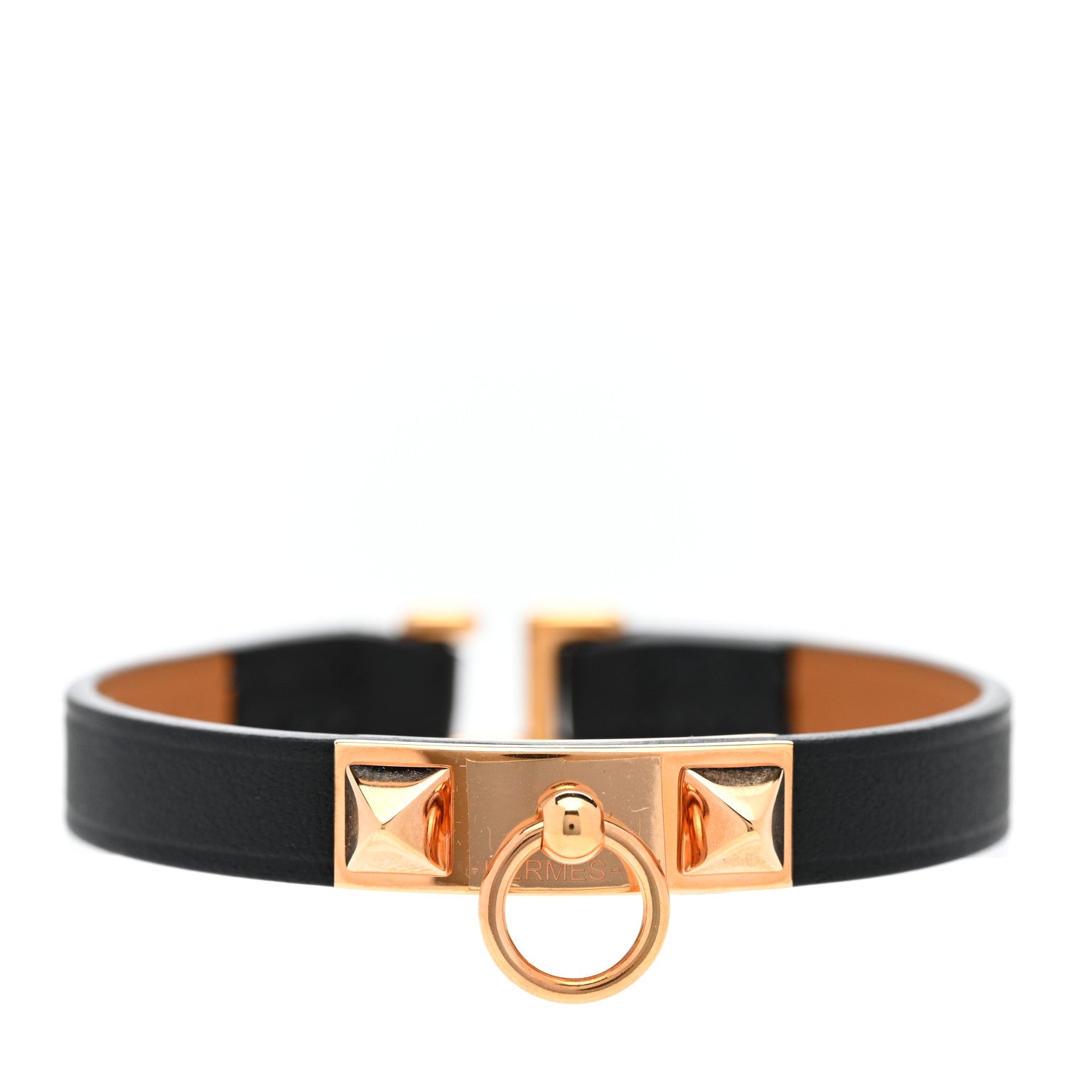 Hermes Swift Micro Rivale Bracelet Black 1 of 5