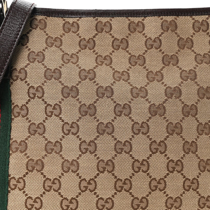 Gucci Monogram Web Jolicoeur Charms Messenger Dark Brown 8 of 10