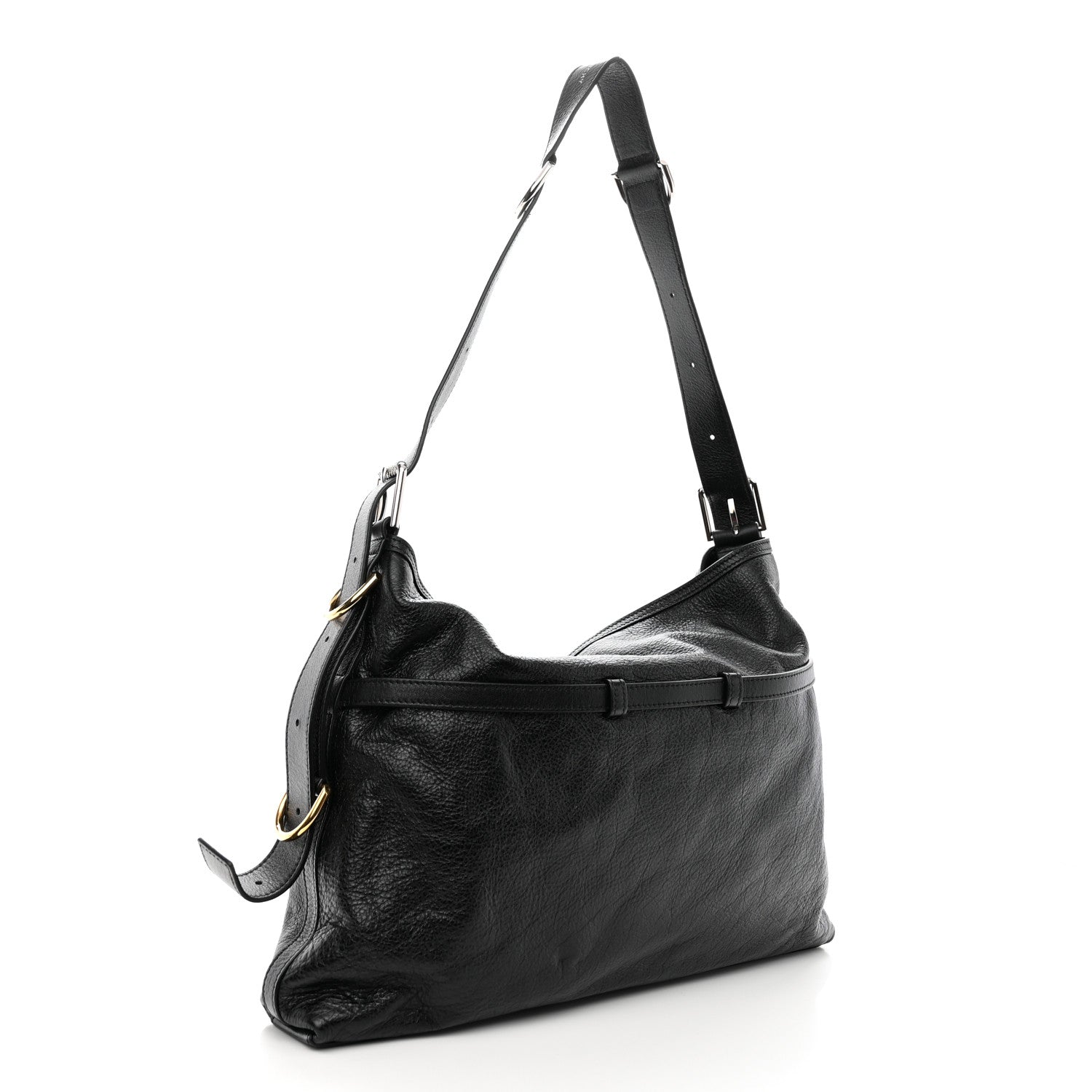 Givenchy Calfskin Medium Voyou Bag Black 3 of 13