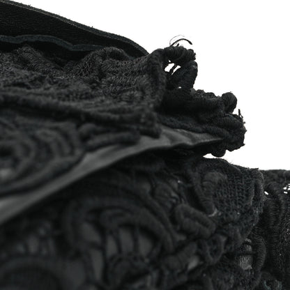Prada Lace Pizzo S Baguette Black 12 of 13